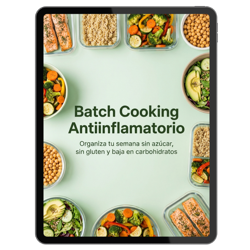 Cocina todo en 2 horas - Batch Cooking Antinflamatorio