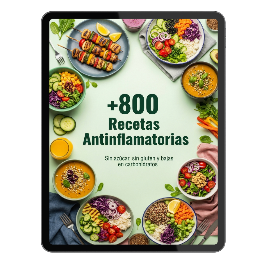 Recetario Antiinflamatorio +800 Recetas