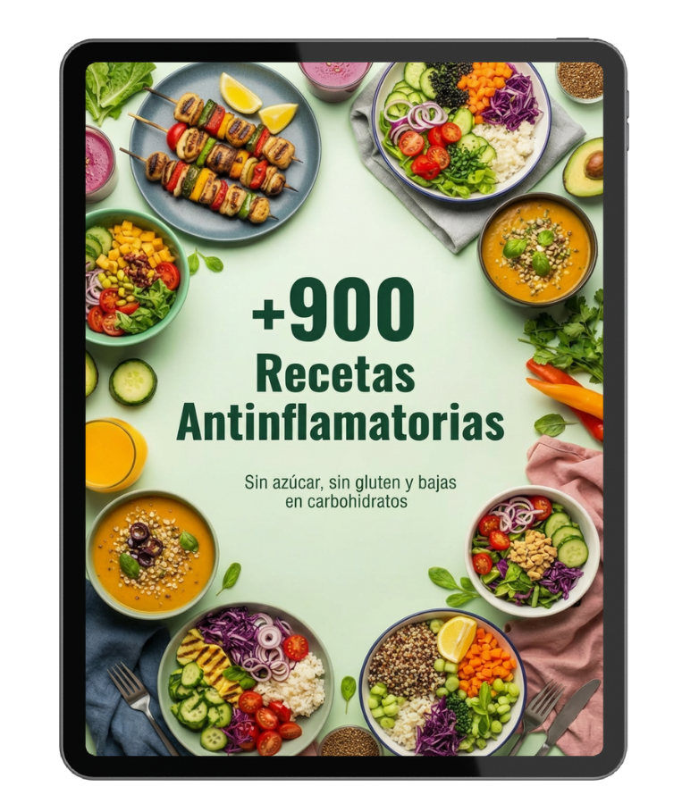 Recetario Antiinflamatorio +900 Recetas