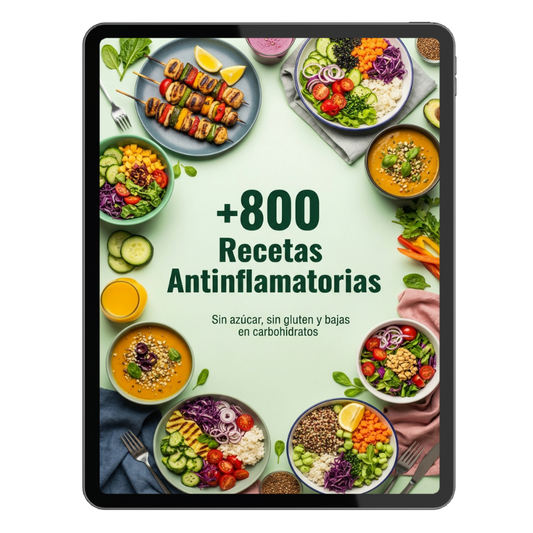 Recetario Antiinflamatorio +800 Recetas