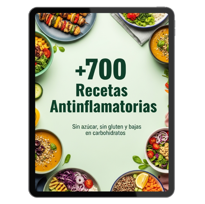 Recetario Antiinflamatorio +700 Recetas