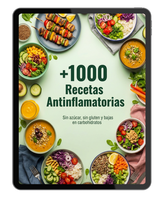 Recetario Antiinflamatorio +1000 Recetas
