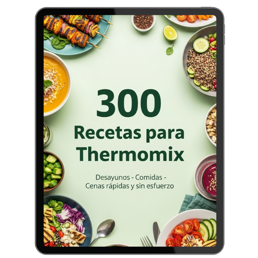 300 Recetas para Thermomix - Desayunos, Comidas y Cenas Rápidas sin Esfuerzo